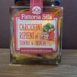 Carciofini ripieni di tonno e 'nduja