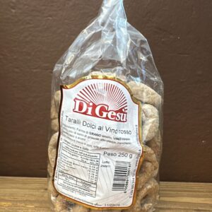 Taralli dolci al vino rosso