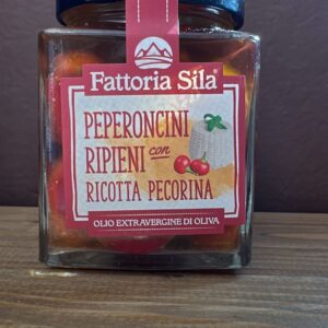 Peperoncini ripieni con ricotta pecorina