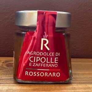 Agrodolce di cipolle e zafferano