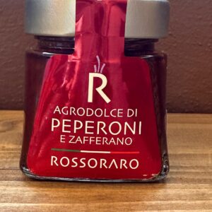 Agrodolce di peperoni e zafferano